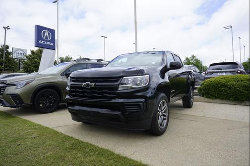 Black 2021 Chevrolet Colorado WT