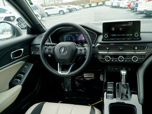 Platinum White Pearl 2026 Acura Integra w/A-Spec Package