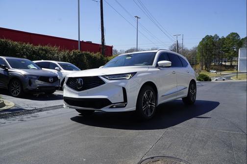 Platinum White Pearl 2026 Acura MDX Advance Package