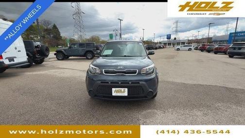 Blue 2014 Kia Soul +