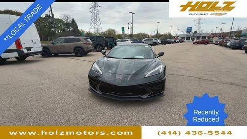 Black 2025 Chevrolet Corvette Stingray w/3LT