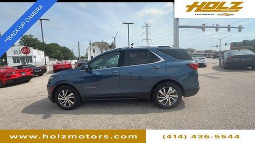 Lakeshore Blue Metallic 2024 Chevrolet Equinox Premier