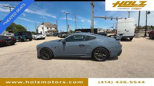 Blue 2024 Ford Mustang Dark Horse
