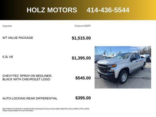 2021 Chevrolet Silverado 1500 WT