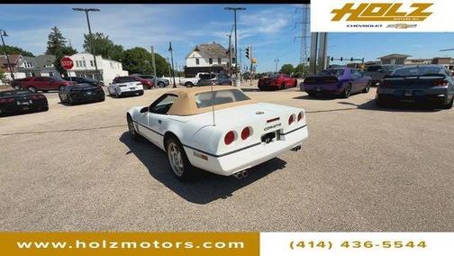 White 1990 Chevrolet Corvette