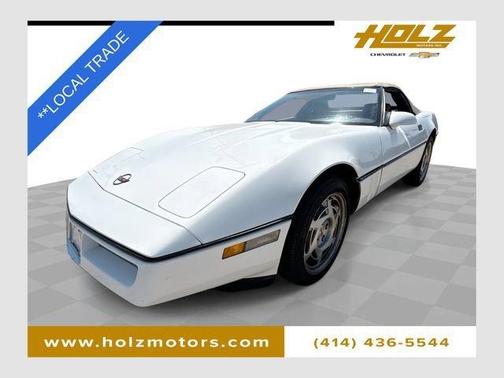 White 1990 Chevrolet Corvette