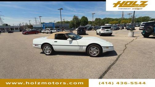 White 1990 Chevrolet Corvette