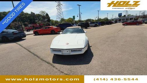 White 1990 Chevrolet Corvette