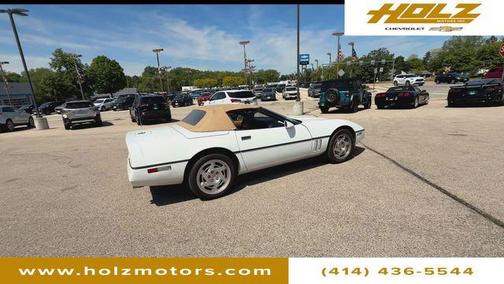 White 1990 Chevrolet Corvette