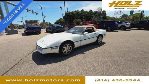 White 1990 Chevrolet Corvette