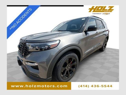 Gray 2021 Ford Explorer ST