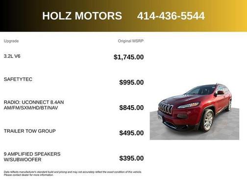 2015 Jeep Cherokee Limited