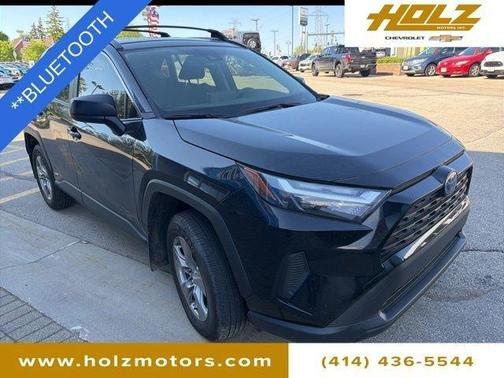 Midnight Black Metallic 2024 Toyota RAV4 Hybrid LE