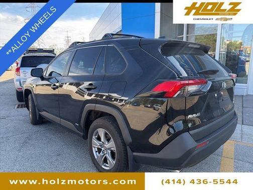 Midnight Black Metallic 2024 Toyota RAV4 Hybrid LE