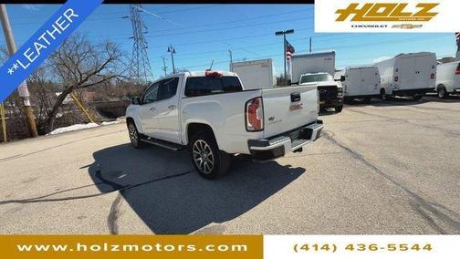 Summit White 2017 GMC Canyon Denali