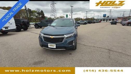 Lakeshore Blue Metallic 2024 Chevrolet Equinox LT