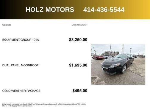 2014 Lincoln MKS Base