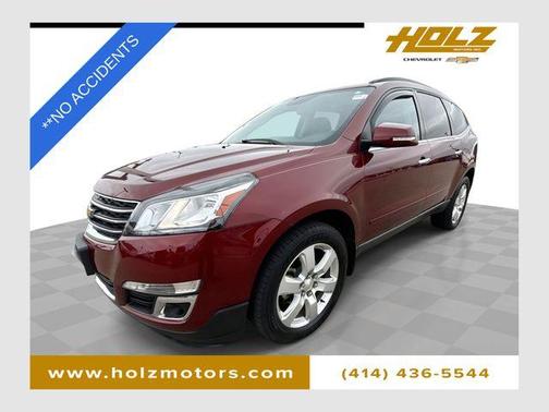 Siren Red Tintcoat 2017 Chevrolet Traverse 1LT