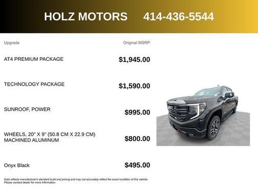 2023 GMC Sierra 1500 AT4