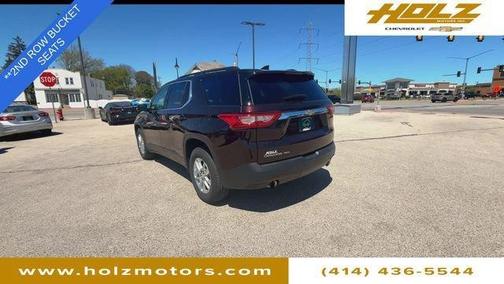 Black Cherry Metallic 2020 Chevrolet Traverse LT Leather