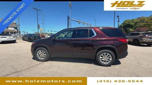 Black Cherry Metallic 2020 Chevrolet Traverse LT Leather