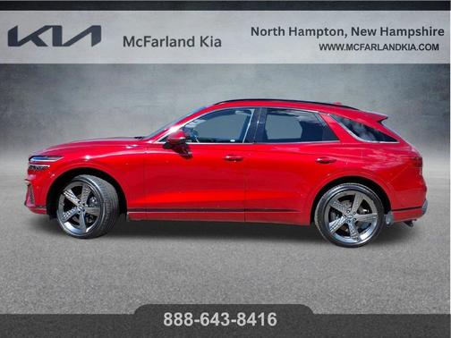 Red 2023 Genesis GV70 3.5T Sport