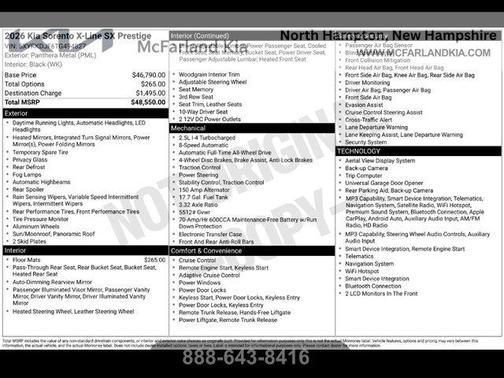 Metal 2026 Kia Sorento X-Line SX Prestige