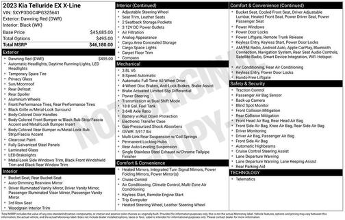 2023 Kia Telluride EX X-Line