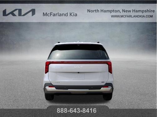 Snow White Pearl 2026 Kia Carnival Hybrid SX