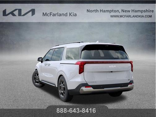 Snow White Pearl 2026 Kia Carnival Hybrid SX