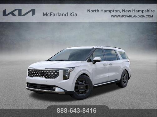 Snow White Pearl 2026 Kia Carnival Hybrid SX