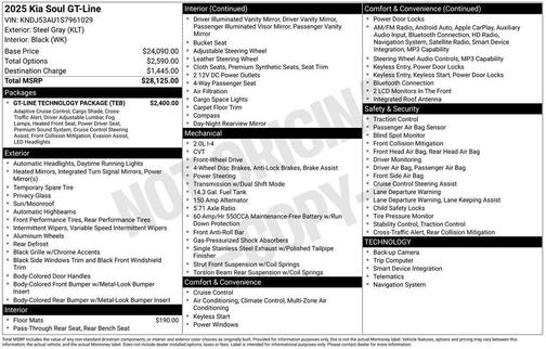 2025 Kia Soul GT-Line 2.0L