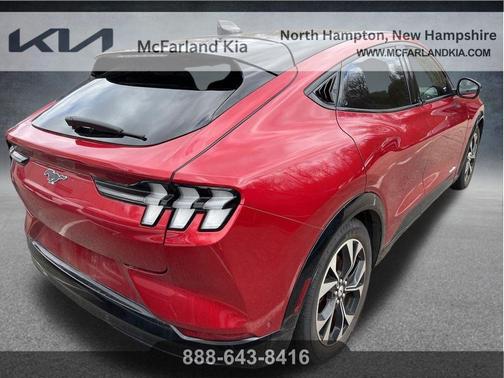 Red Metallic 2021 Ford Mustang Mach-E Premium