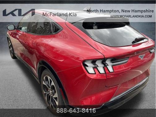 Red Metallic 2021 Ford Mustang Mach-E Premium