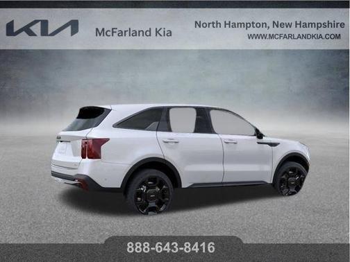 Snow White Pearl 2026 Kia Sorento Hybrid X-LINE SX PRESTIGE