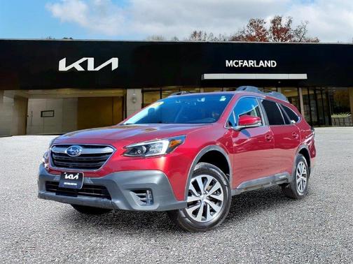 Crimson Red Pearl 2021 Subaru Outback Premium