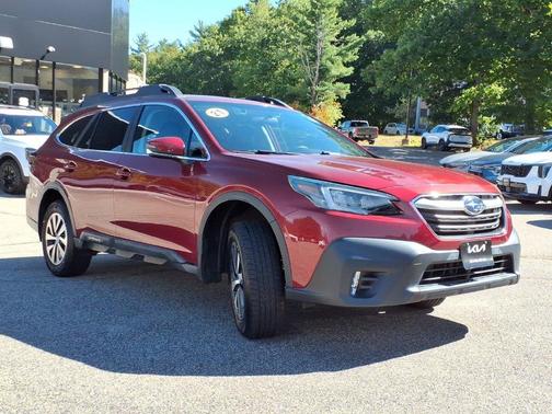 Crimson Red Pearl 2021 Subaru Outback Premium