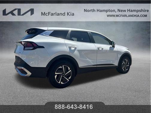 Snow White Pearl 2023 Kia Sportage Hybrid LX