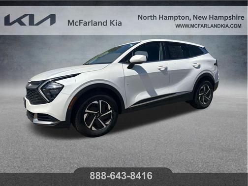 Snow White Pearl 2023 Kia Sportage Hybrid LX
