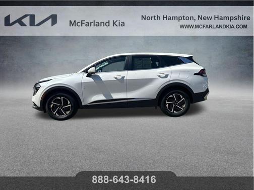 Snow White Pearl 2023 Kia Sportage Hybrid LX