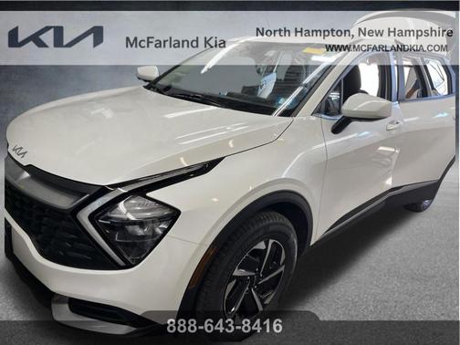 Snow White Pearl 2023 Kia Sportage Hybrid LX