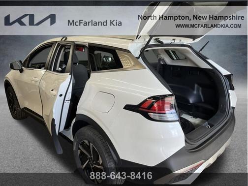 Snow White Pearl 2023 Kia Sportage Hybrid LX