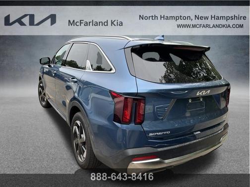 Mineral Blue 2025 Kia Sorento Plug-In Hybrid EX