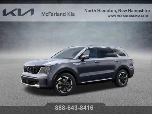Steel Gray 2026 Kia Sorento Plug-In Hybrid EX
