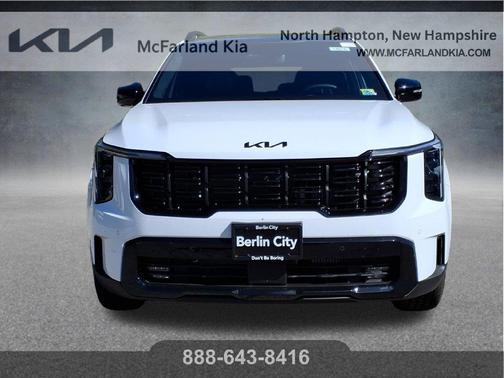 Glacial White Pearl 2026 Kia Sorento X-Line SX Prestige