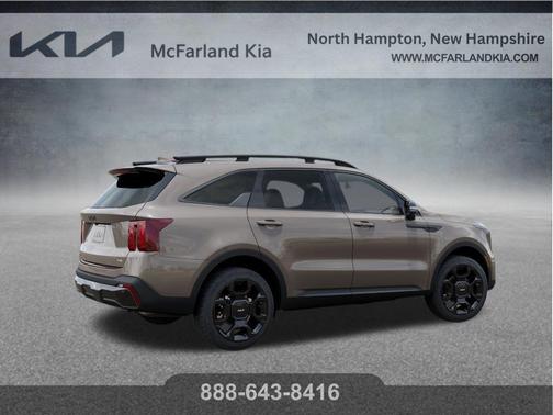 Brown 2026 Kia Sorento X-Line EX
