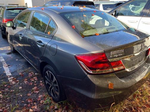 Polished Metal Metallic 2013 Honda Civic EX-L