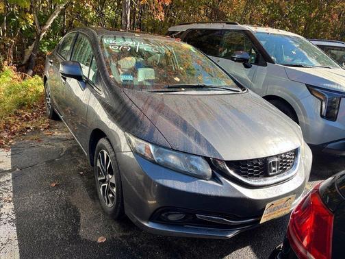 Polished Metal Metallic 2013 Honda Civic EX-L
