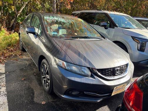 Polished Metal Metallic 2013 Honda Civic EX-L