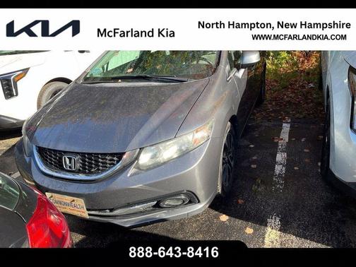 Polished Metal Metallic 2013 Honda Civic EX-L